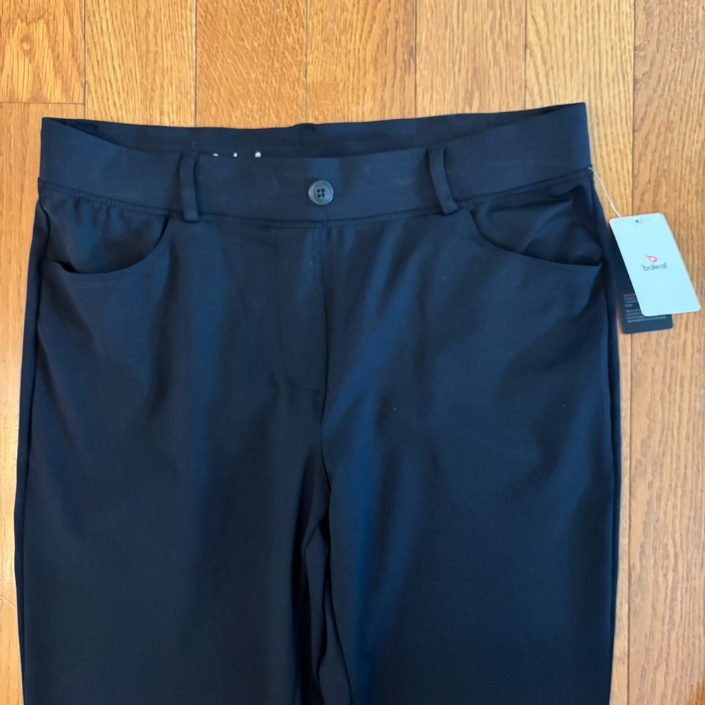 Baeleaf Black Bootcut Yoga Work Pants - Picture 2 of 4